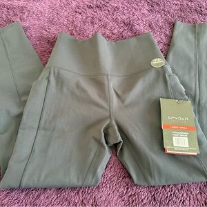 Spyder Black 7/8 length leggings